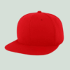 Bold Minimalist Style Structured Blank Flatbill Punk Culture Snapback